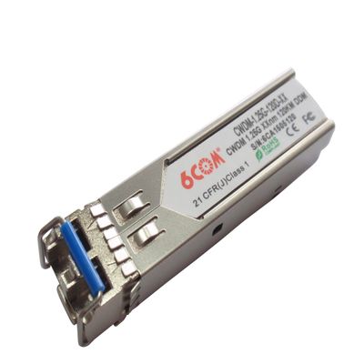 6COM CWDM SFP Optical Transceiver 1.25G 120km 1490nm LC Connector compatible with cisco item number is CWDM-SFP-1490-120