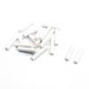 uxcell High Temperature Resistant 2 Hole 16mmx3mm0.8mm Ceramic Pipe 20 Pcs view 1