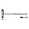 Grafco 1304-1 Chrome-Plated Buck Neurological Hammer - with 4 1/2" - 7" telescoping handle view 1