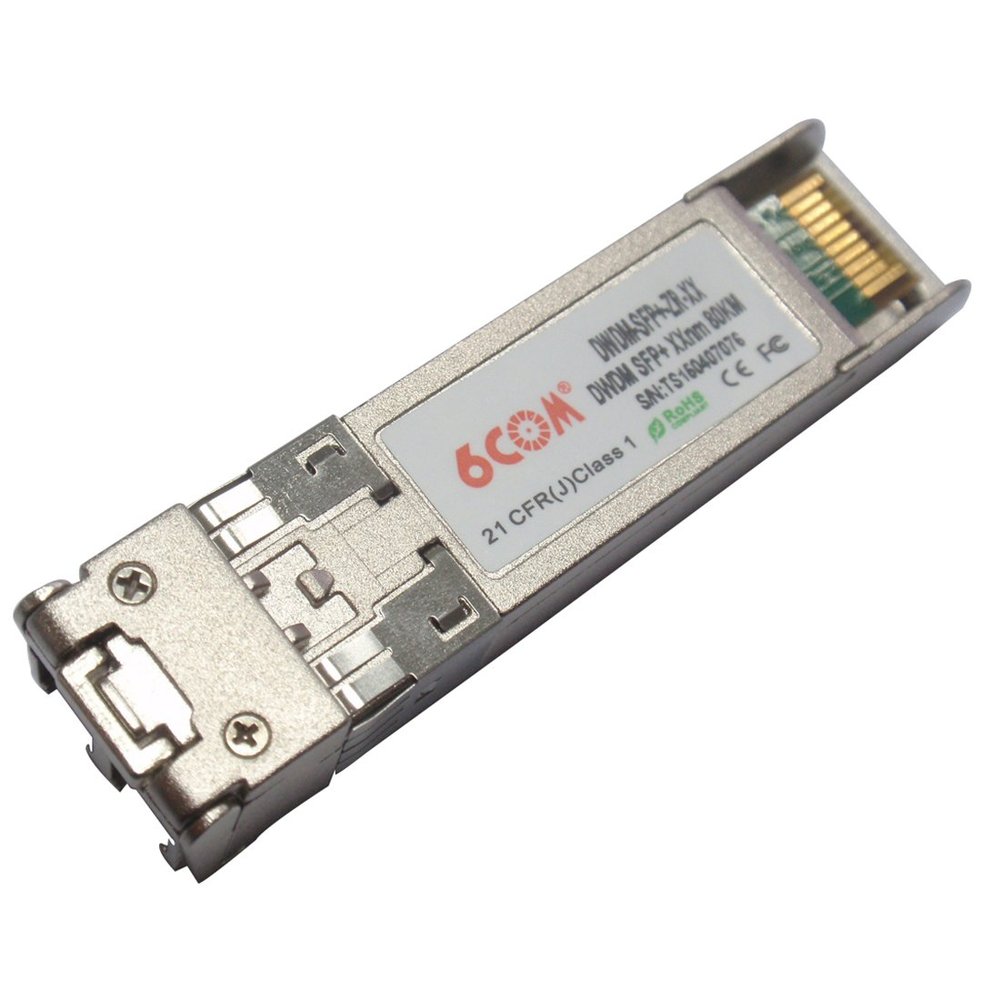 6COM DWDM SFP+ Transceiver 1537.40nm 80KM LC connector compatible with Arista item number is SFP-10G-DZ-37.40