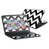 MightySkins Skin Compatible With Dell Inspiron 17 3721 Laptop 17" (Released 2013) wrap sticker skins Black Chevron view 1