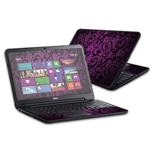 Mightyskins Skin Compatible with Dell Inspiron 15 I15rv Laptop 15.6" (Released 2013) Wrap Sticker Skins Purple Style