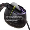 Metal Flames Purple - Decal Style Vinyl Skin fits Sony MDR ZX100 Headphones (HEADPHONES NOT INCLUDED) view 2