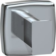 ASI 10-7340-B commercial Bright Stainless Steel single Rob Hook