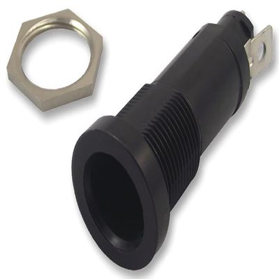 SCHURTER 0031.1631 5 X 20MM, Cartridge Fuse Holder, Fuse Current:20A, Fuse Holder, Panel Mount