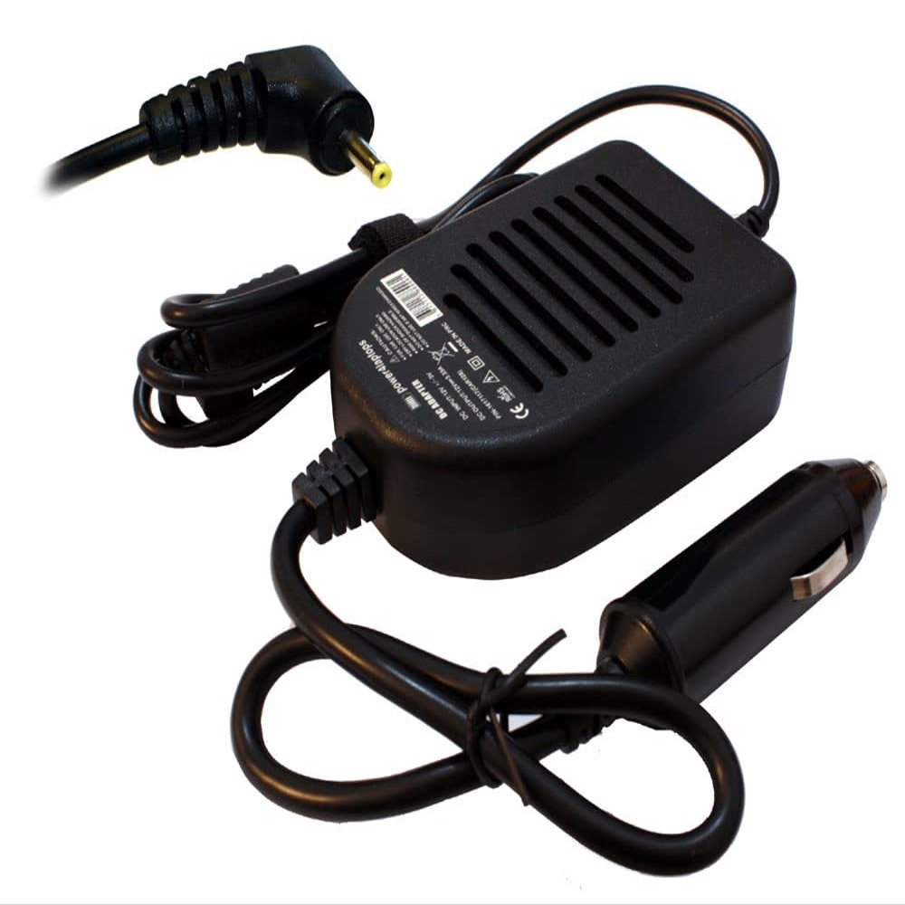Power4Laptops DC Adapter Laptop Car Charger Compatible with Samsung ATIV Smart PC XE500T1C-A01IT