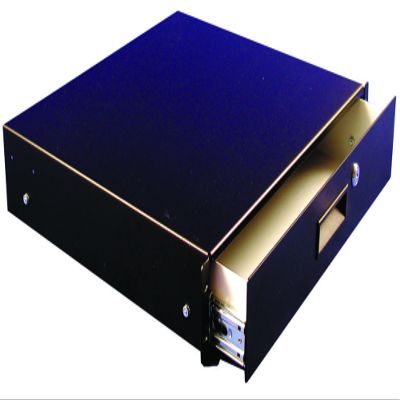 Hammond Manufacturing RDRW1900512BK1 Drawer KIT 3U X 12 DP"