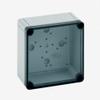 Altech Corp. 130-005, Enclosure; Box-Lid; Polystyrene; Gray; 5.12x5.12x2.95 In; IP66; NEMA12K; TK Series view 1
