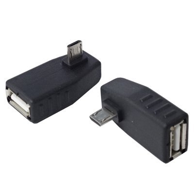 Conversion Meijin LEFTward USBMCH-LL Smartphone Conversion Adapter, OTG (HOST) Compatible, 90 Degree Horizontal
