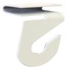 Ceiling Track Hanger, White, 2-Pk. view 1