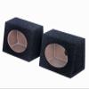 (2) New Q-POWER QTW6X9 Angled Style 6"x9" Car Audio Speaker Box Enclosures Pair view 1
