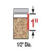 Diablo Flush Trim Router Bit with Top Bearing - Cuts Hardwood, Softwood, Plywood, Composite Materials - 1/2" Dia, 1/4" Shank, Tico Carbide, Anti-Buildup Coating - DR50102 view 4