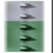 Chicago Heights Steel FRPT13300066G2N 1.33 in. x 6 ft. 6 in. Green Studded T-Post44; Pack of 5 view 1