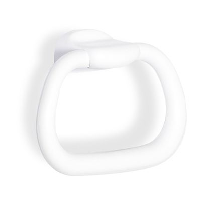 Tatay Olympia Towel Ring, White, Small