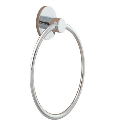 Sure-Loc Hardware LG-TR1 26 Lugano Towel Ring, Polished Chrome