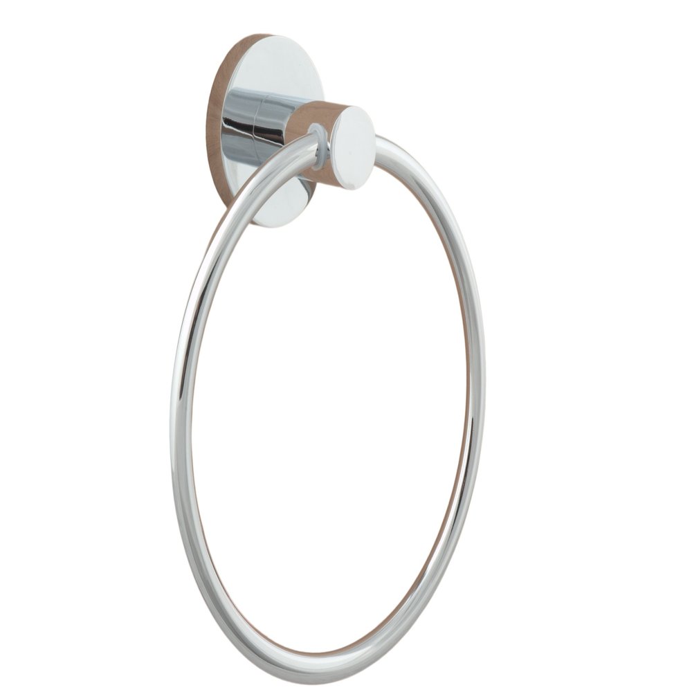 Sure-Loc Hardware LG-TR1 26 Lugano Towel Ring, Polished Chrome