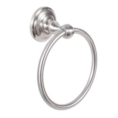 Sure-Loc BL-TR1 15 Boulder Bath Series Towel Ring, Satin Nickel
