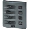 Blue Sea Systems 4305 WeatherDeck 12V DC Waterproof Switch Panel - 4 Position, 12/24V view 1