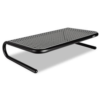 Allsop Metal Art Monitor Stand, 18 1/2 x 12 1/4 x 5 1/4, Black