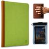 Mary Portfolio Lightweight Hard Cover for HP Mesquite 7 inch Tablet and Blue Waterproof Sleeve view 1