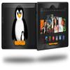 WraptorSkinz Penguins on Black - Decal Style Skin fits 2013 Amazon Kindle Fire HD 7 inch view 1