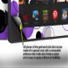 WraptorSkinz Lots of Dots Purple on White - Decal Style Skin fits 2013 Amazon Kindle Fire HD 7 inch view 2