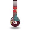 WraptorSkinz Skin Decal Wrap Compatible with Beats Solo HD Flowers Pattern 04 (Headphones NOT Included) view 1