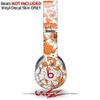 WraptorSkinz Skin Decal Wrap Compatible with Beats Solo HD Flowers Pattern 14 (Headphones NOT Included) view 2