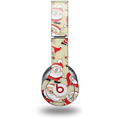 WraptorSkinz Skin Decal Wrap Compatible with Beats Solo HD Lots of Santas (Headphones NOT Included)