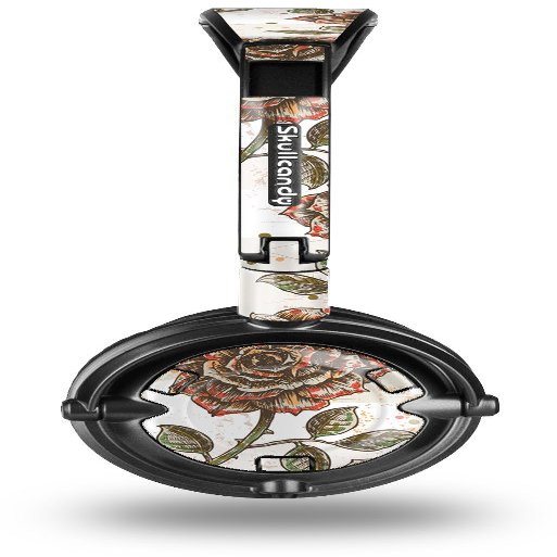 Flowers Pattern Roses 20 Decal Style Skin fits Skullcandy Lowrider Headphones (Headphones Sold Separately)