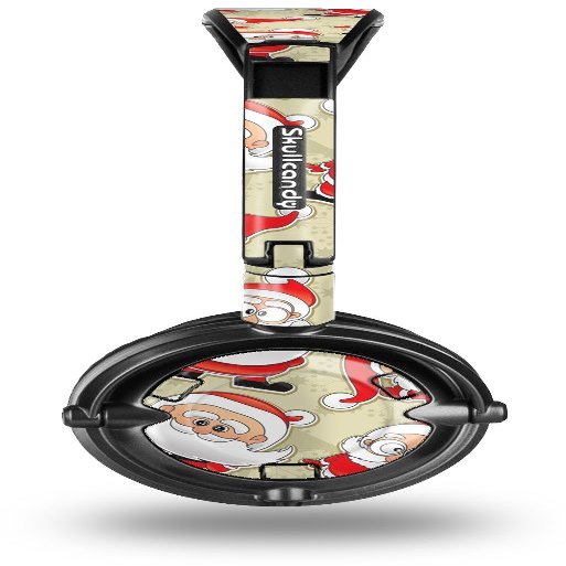 Lots of Santas Decal Style Skin fits Skullcandy Lowrider Headphones (Headphones Sold Separately)