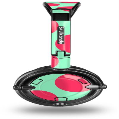 Kearas Polka Dots Pink And Blue Decal Style Skin fits Skullcandy Lowrider Headphones (HEADPHONES SOLD SEPARATELY)