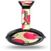 Kearas Polka Dots Pink On Cream Decal Style Skin fits Skullcandy Lowrider Headphones (HEADPHONES SOLD SEPARATELY) view 1