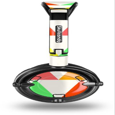 Triangles Citrus Decal Style Skin fits Skullcandy Lowrider Headphones (Headphones Sold Separately)