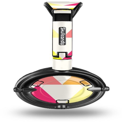 Triangles Warm Decal Style Skin fits Skullcandy Lowrider Headphones (HEADPHONES SOLD SEPARATELY)