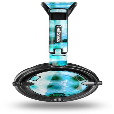 Electro Graffiti Blue Decal Style Skin fits Skullcandy Lowrider Headphones (Headphones Sold Separately)