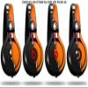 WraptorSkinz Skin Decal Wrap Compatible with Beats Mixr Headphones Ripped Colors Black Orange Skin Only (Headphones NOT Included) view 2