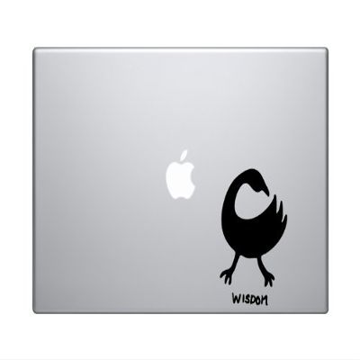 Adinkra Akan #9 - Wisdom Bird African Sign Symbology - 5 inch Black Vinyl Decal Sticker for Cars, Laptops, and Windows  Durable, Weatherproof, Easy to Apply