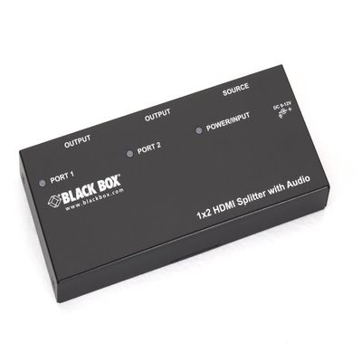 Black Box 1 X 2 Hdmi Splitter With Audio - Rohs, Weee Compliance