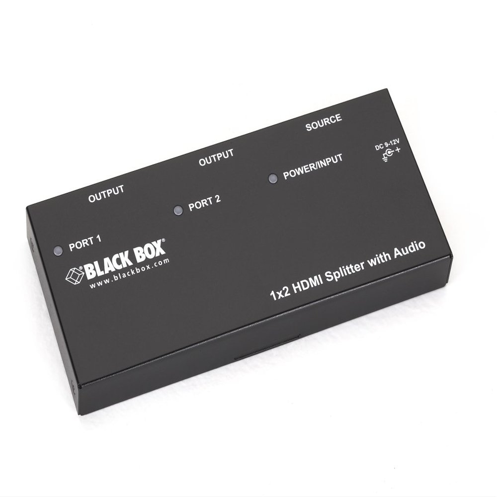 Black Box 1 X 2 Hdmi Splitter With Audio - Rohs, Weee Compliance