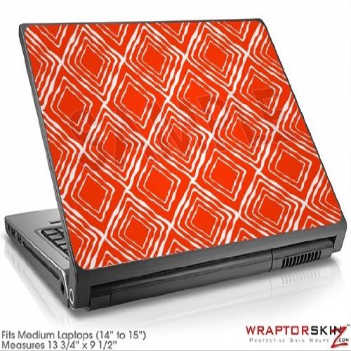Medium Laptop Skin Wavey Red