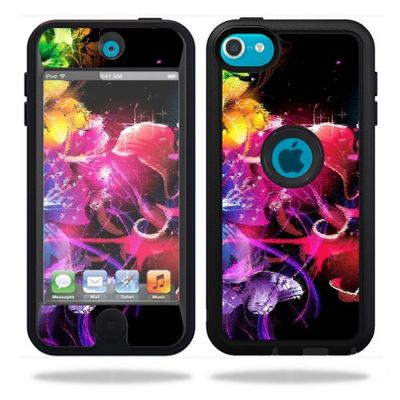 MightySkins Skin Compatible with OtterBox Defender Apple iPod Touch 5G 5th Generation Case Bright Life