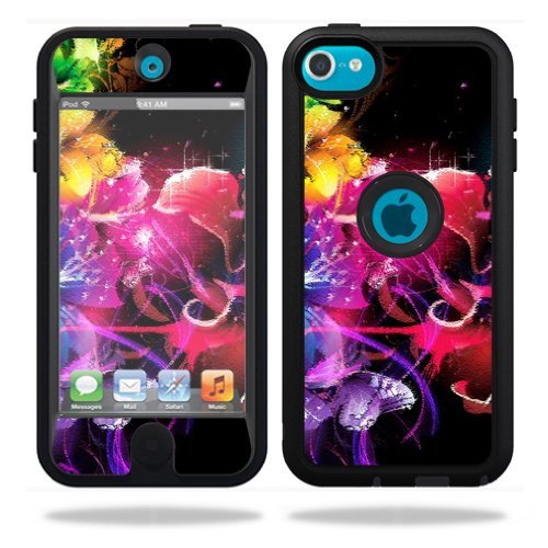 MightySkins Skin Compatible with OtterBox Defender Apple iPod Touch 5G 5th Generation Case Bright Life