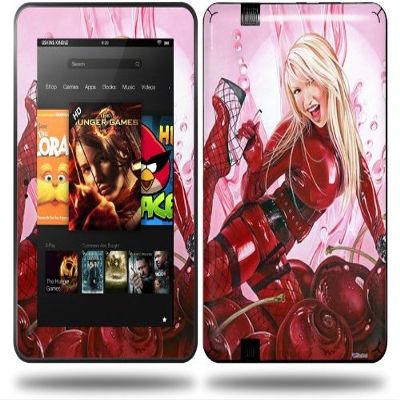 Cherry Bomb Decal Style Skin fits Amazon Kindle Fire HD 8.9 inch
