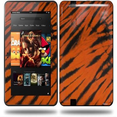 Tie Dye Bengal Side Stripes Decal Style Skin fits Amazon Kindle Fire HD 8.9 inch