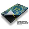 Tie Dye Peace Sign Swirl Decal Style Skin fits Amazon Kindle Fire HD 8.9 inch view 2