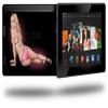 Blonde Bikini Pin Up Girl - Decal Style Skin fits 2013 Amazon Kindle Fire HD 7 inch view 1
