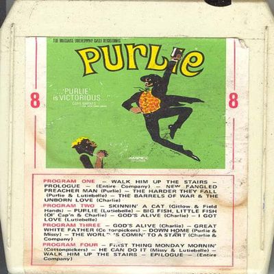 Purlie, Original Broadway Cast 8 Track Tape