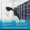 IronBox Electric 6-20P to C19 Power Cords Rated 20A, 250V, 12/3 AWG - UL Listed Extension Cable Adapter - Power Supply Cables- Heavy Duty Plug and Cord for Computer, Data Centers & More (1ft, Molded) view 3