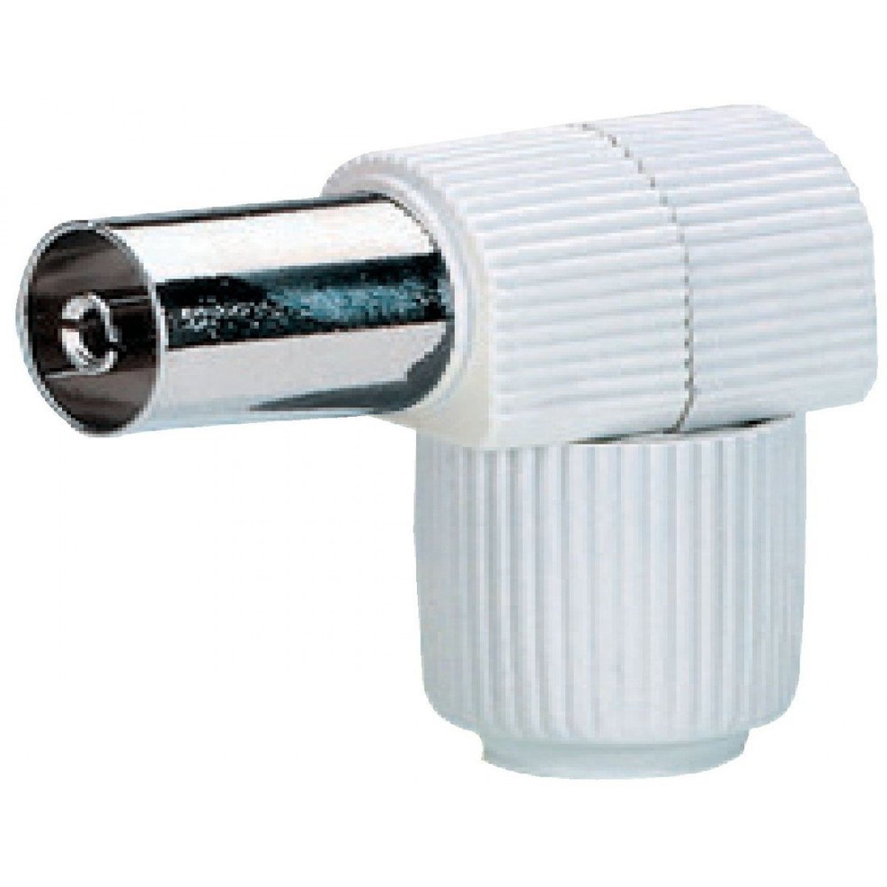 Legrand Side Standard Plug TV Coaxial Outlet Diameter 9.52 mm, White, LEG91020
